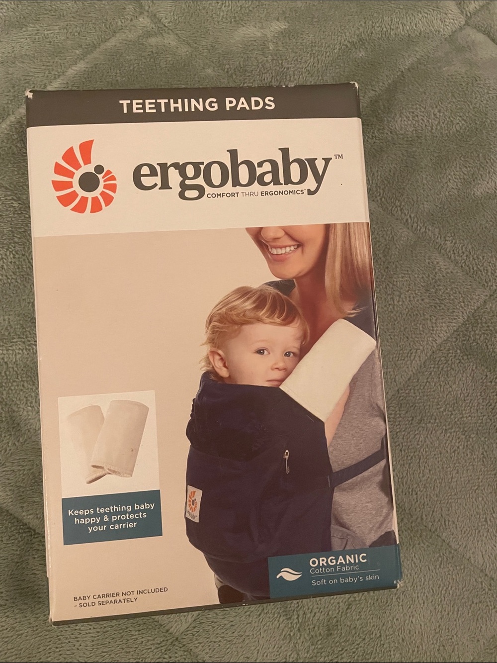 Ergobaby Teething Pads in Cream